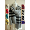 Unisex Knit Scarf with Strips